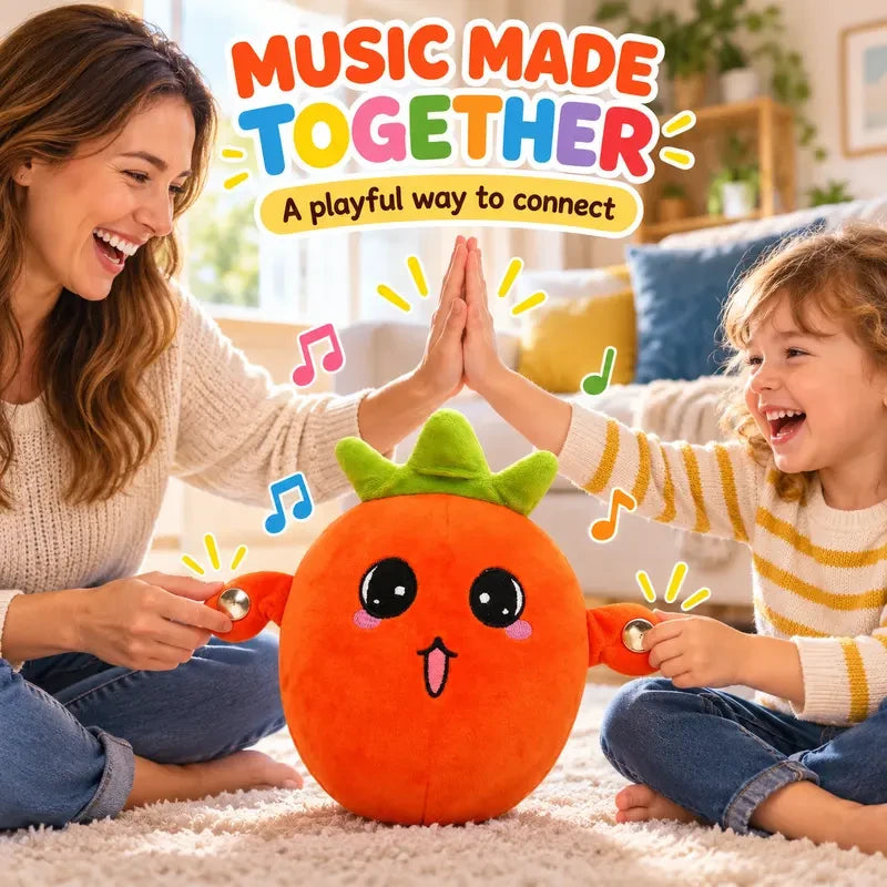 Interactive Fruit Musical Plush Toy