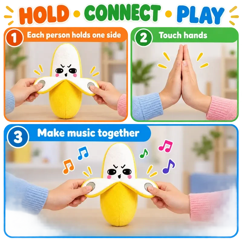 Interactive Fruit Musical Plush Toy