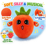 Interactive Fruit Musical Plush Toy