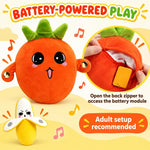 Interactive Fruit Musical Plush Toy