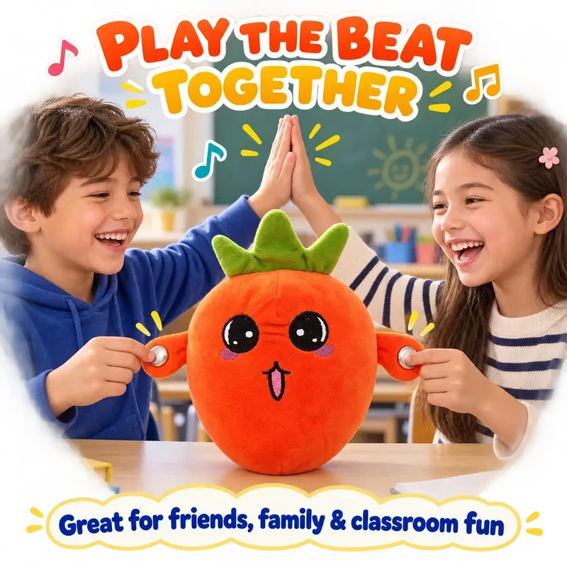 Interactive Fruit Musical Plush Toy